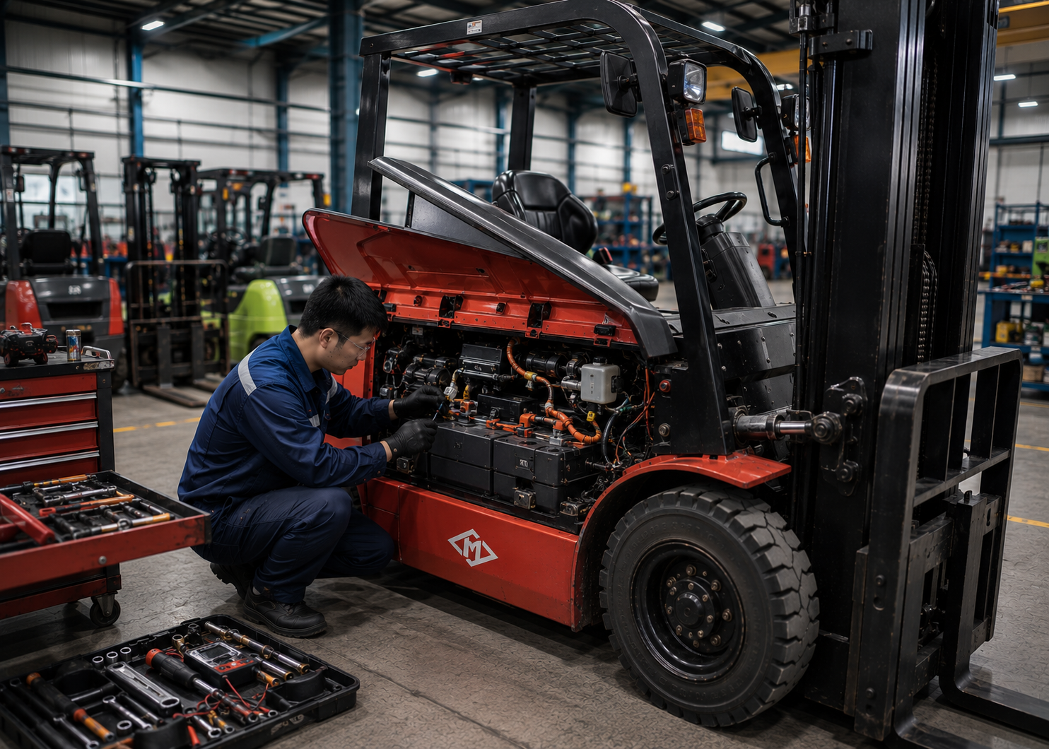 Sửa Chữa Bảo Dưỡng Cho Thuê Xe Nâng Toyota Komatsu Nissan Bình Dương