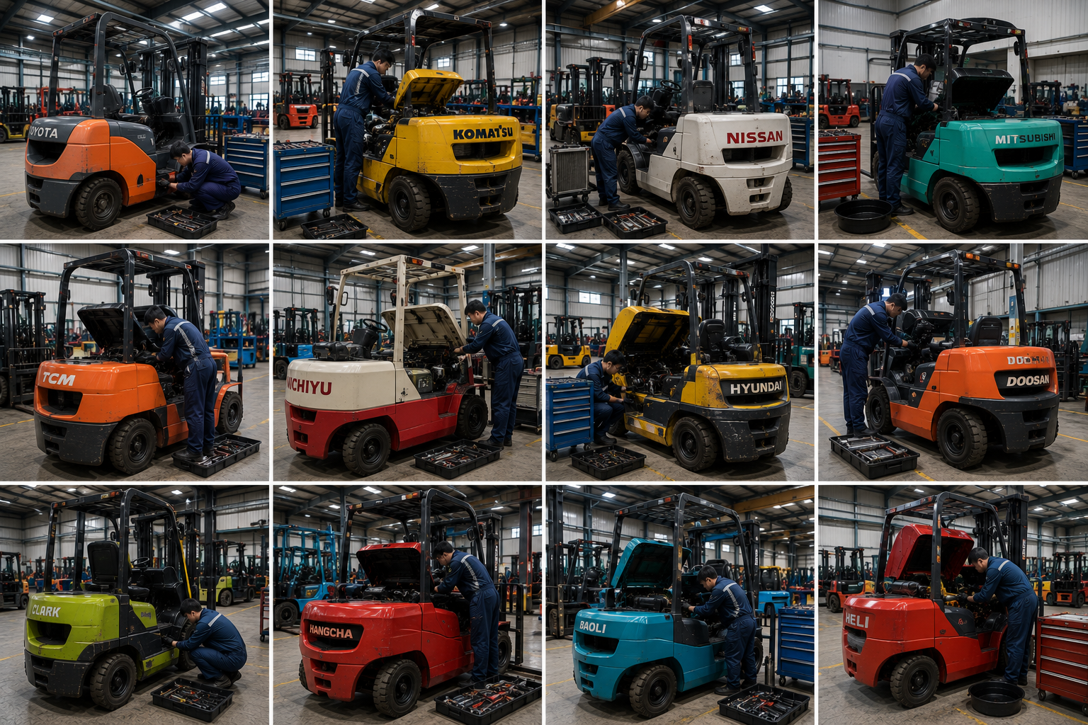 Sửa Chữa Bảo Dưỡng Cho Thuê Xe Nâng Toyota Komatsu Nissan Bình Dương