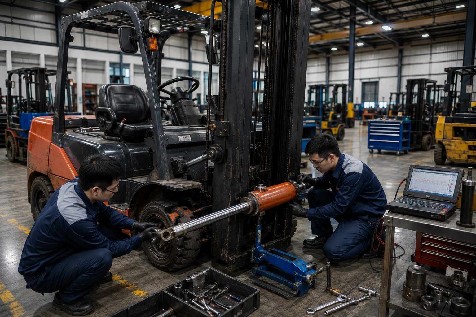 Sửa Chữa Bảo Dưỡng Cho Thuê Xe Nâng Toyota Komatsu Nissan Bình Dương