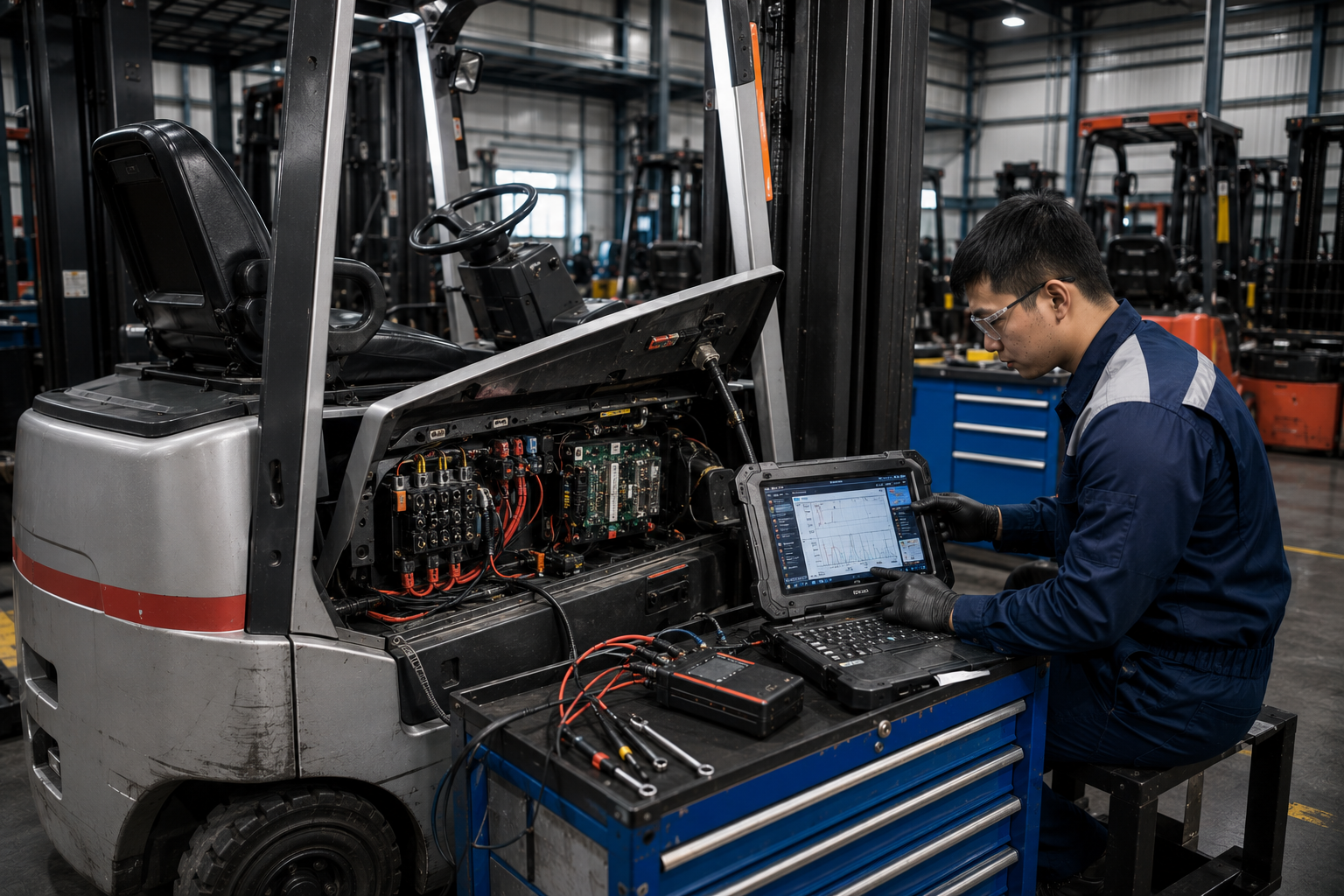 Sửa Chữa Bảo Dưỡng Cho Thuê Xe Nâng Toyota Komatsu Nissan Bình Dương