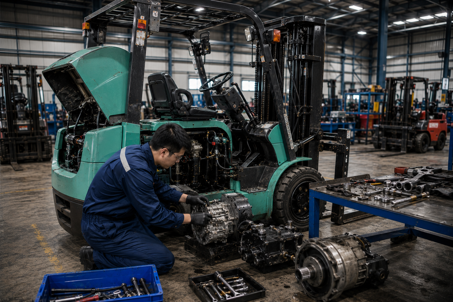Sửa Chữa Bảo Dưỡng Cho Thuê Xe Nâng Toyota Komatsu Nissan Bình Dương