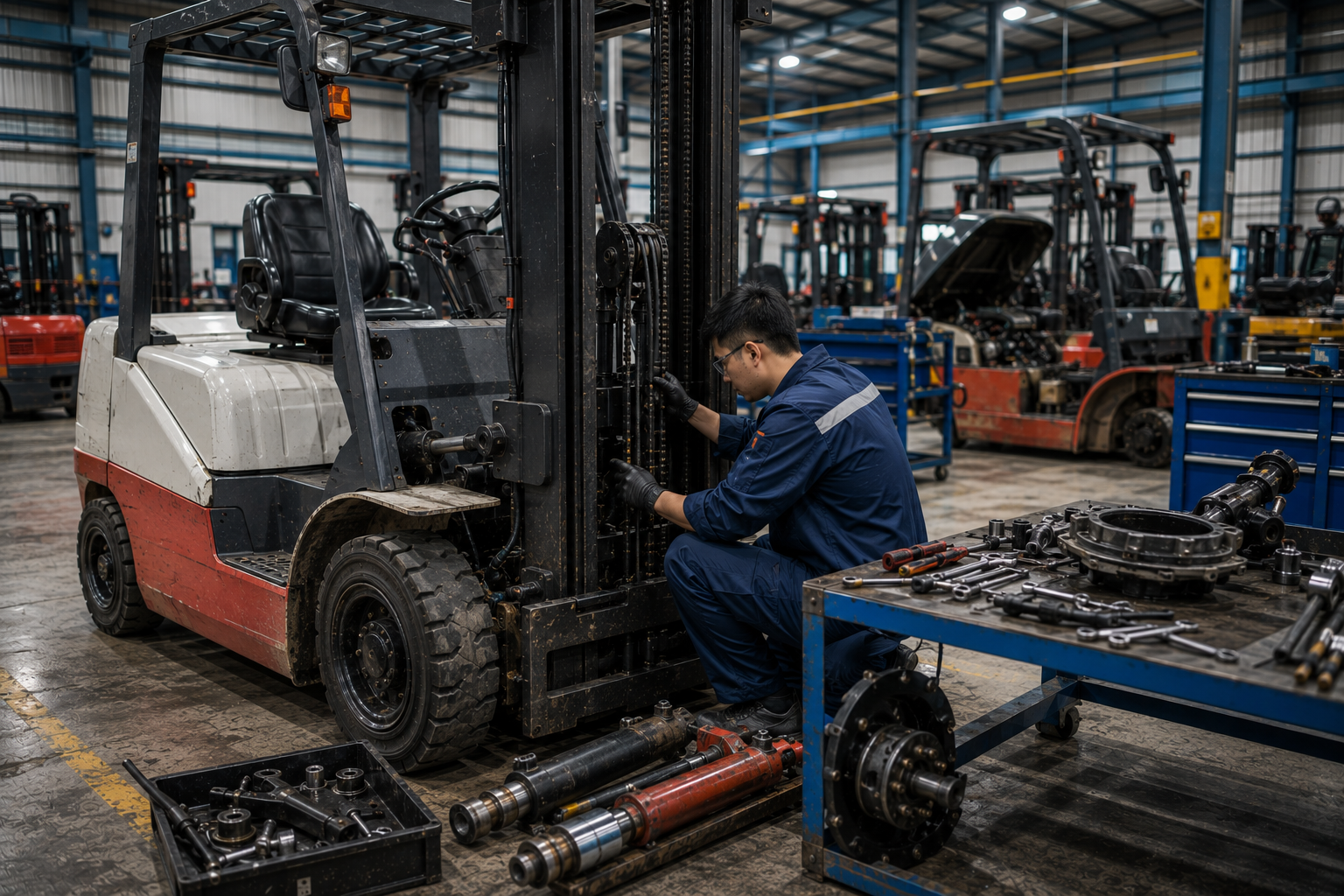 Sửa Chữa Bảo Dưỡng Cho Thuê Xe Nâng Toyota Komatsu Nissan Bình Dương