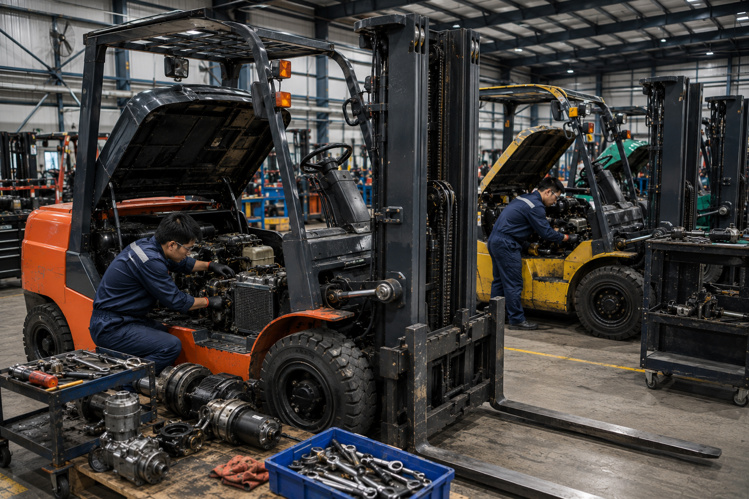 Sửa Chữa Bảo Dưỡng Cho Thuê Xe Nâng Toyota Komatsu Nissan Bình Dương