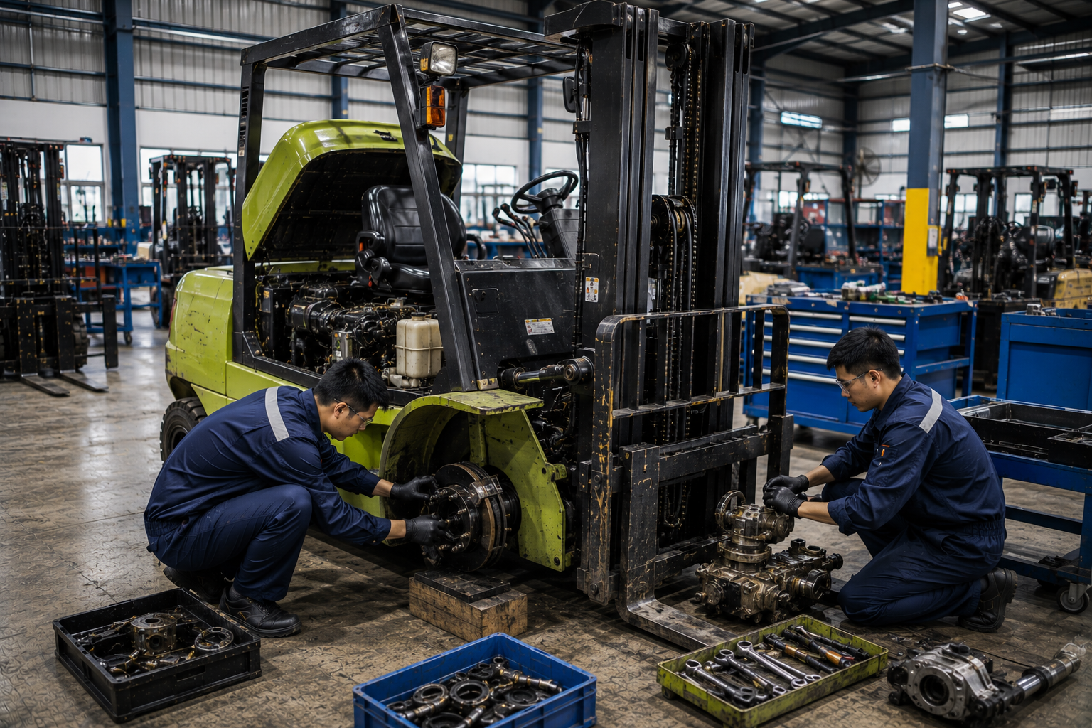 Sửa Chữa Bảo Dưỡng Cho Thuê Xe Nâng Toyota Komatsu Nissan Bình Dương