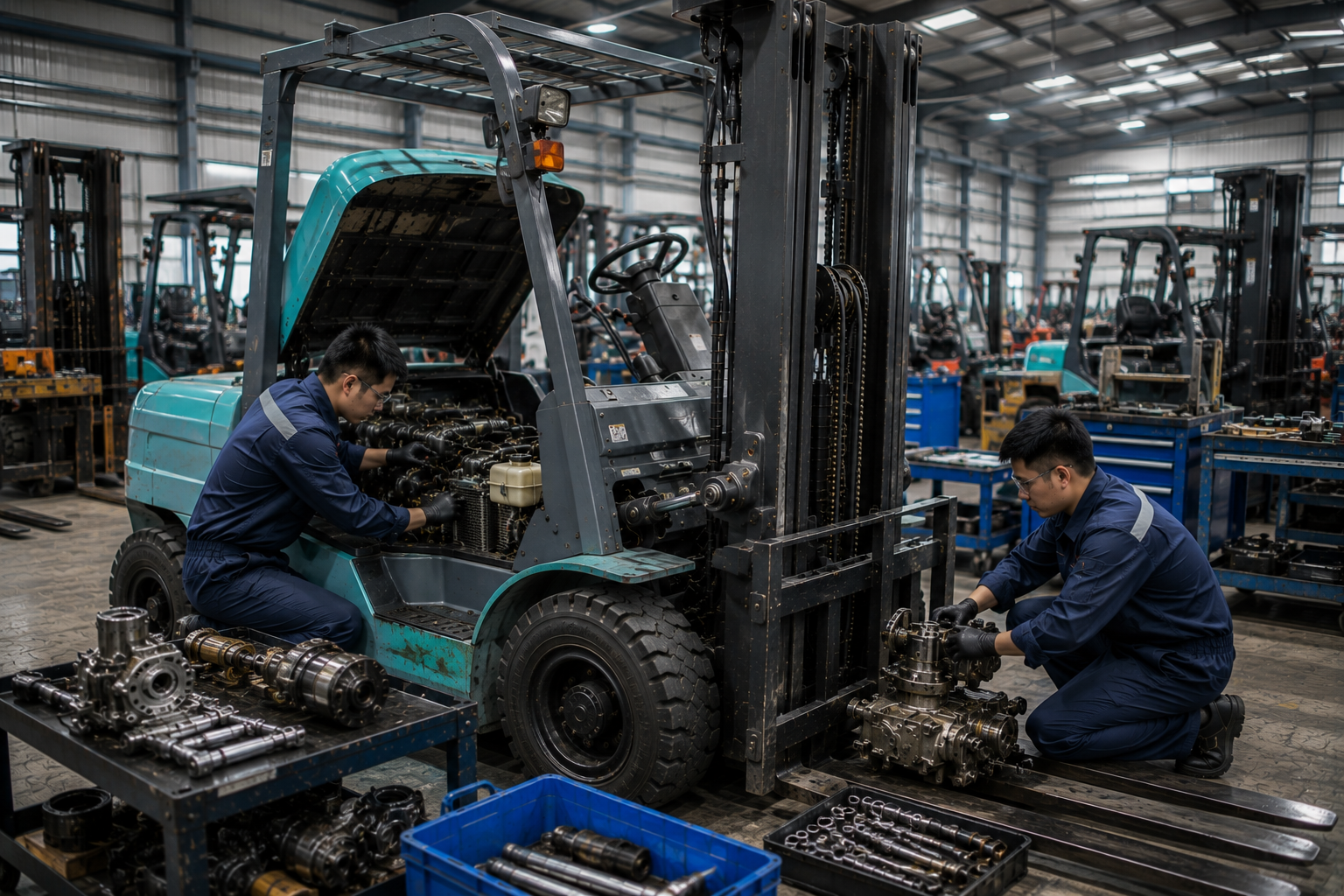 Sửa chữa xe nâng Hố Nai