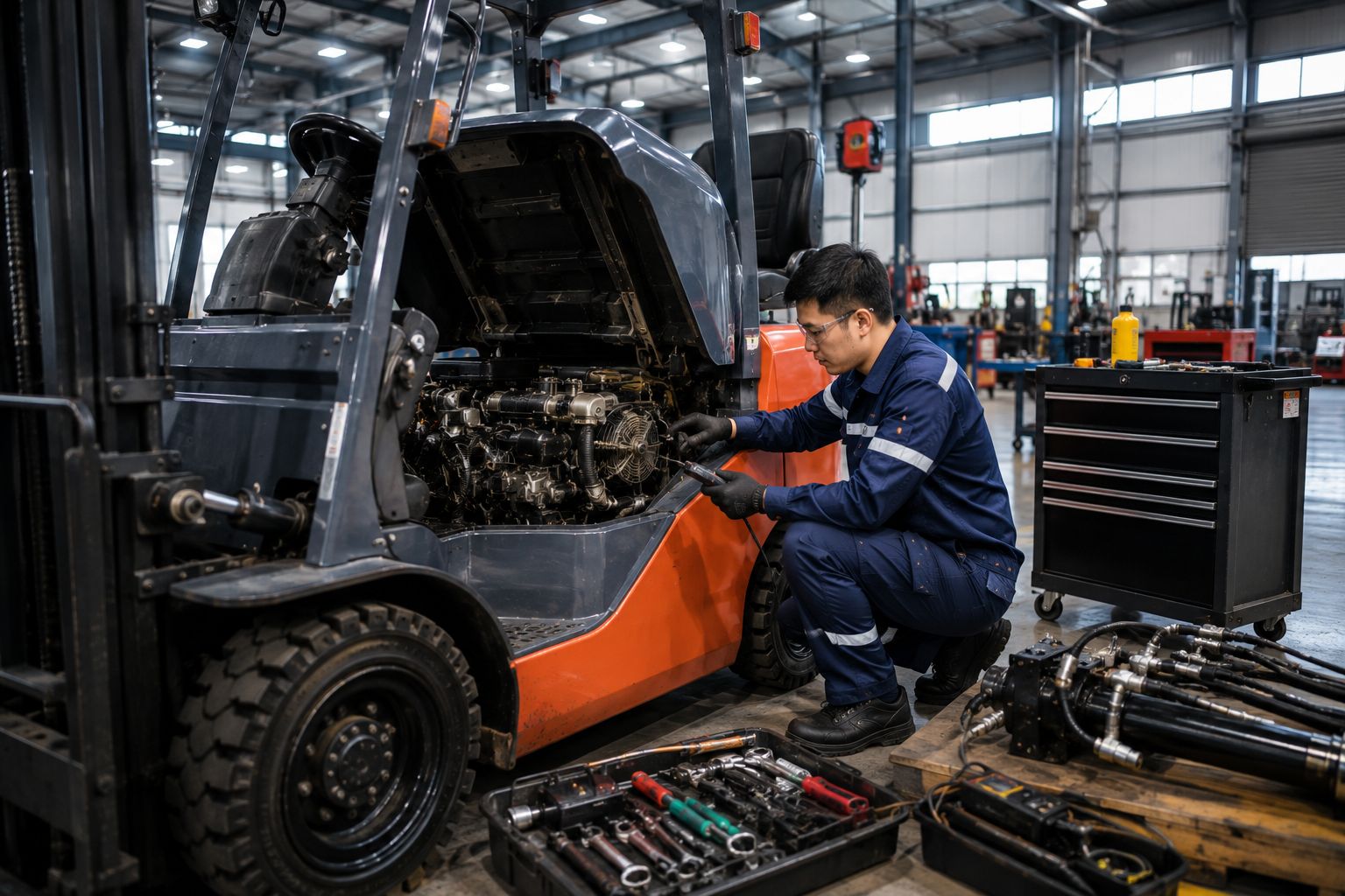 Sửa Chữa Bảo Dưỡng Cho Thuê Xe Nâng Toyota Komatsu Nissan Bình Dương
