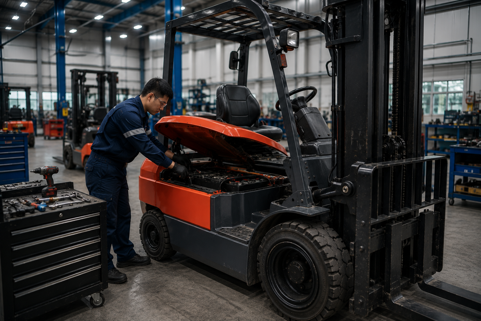 Sửa Chữa Bảo Dưỡng Cho Thuê Xe Nâng Toyota Komatsu Nissan Bình Dương