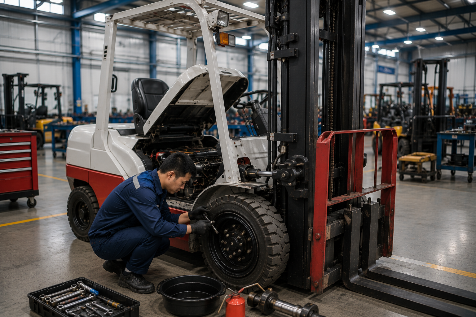 Sửa Chữa Bảo Dưỡng Cho Thuê Xe Nâng Toyota Komatsu Nissan Bình Dương